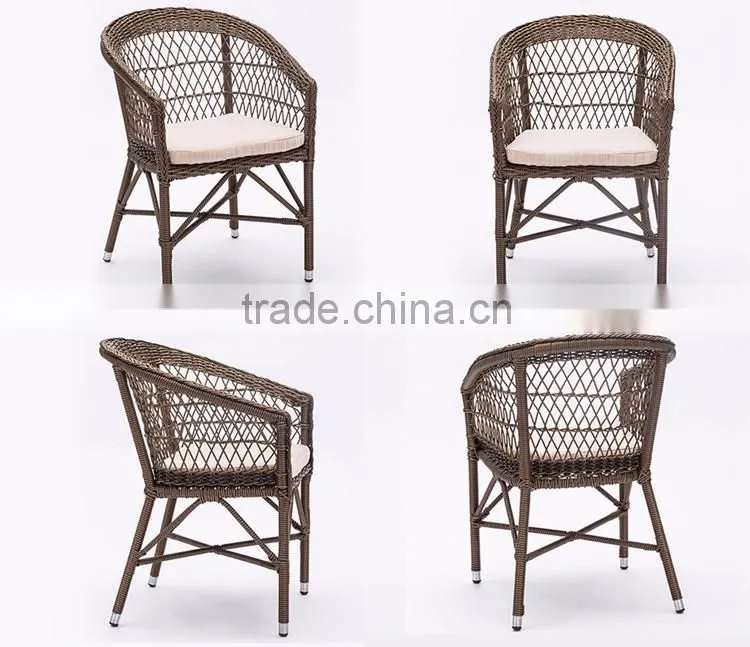 Rattan Wicker Balcony Hotel Luxury Bedroom Patio Office Outdoor Garden Living Room Furniture Set