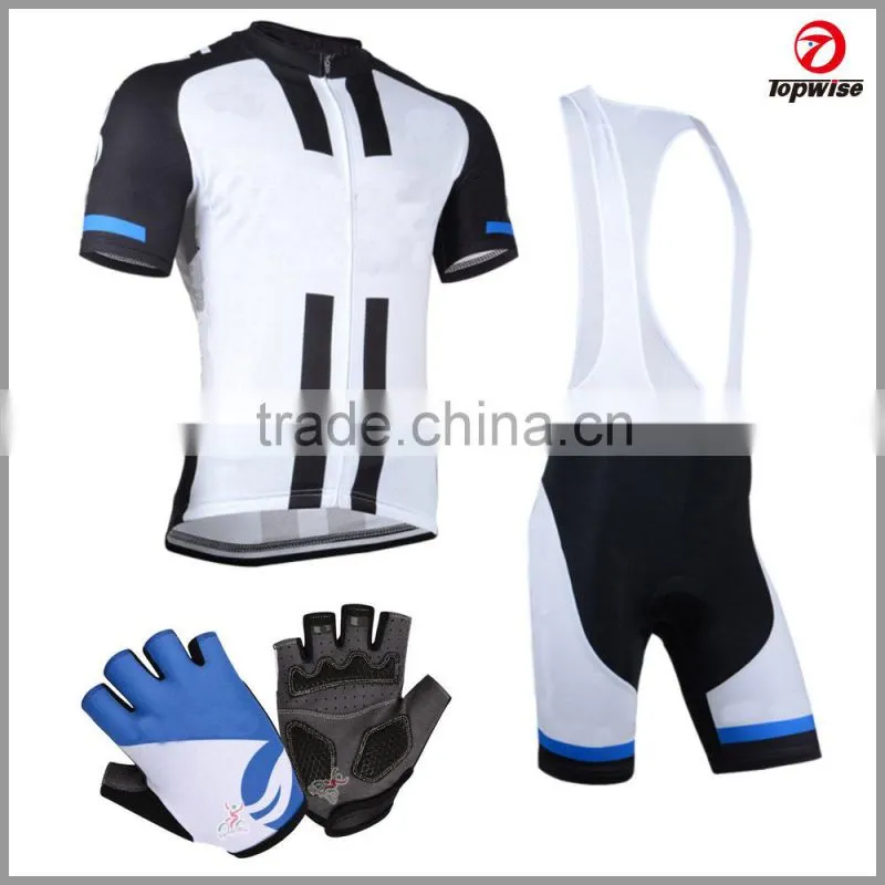 Sublimation top quality custom team cycling cloth & bib short & arm warmers & cycling jersey
