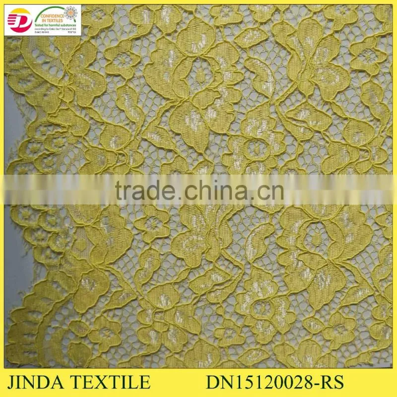Lace Product Type and Eco-Friendly Feature Purple Guipure Lace Fabric