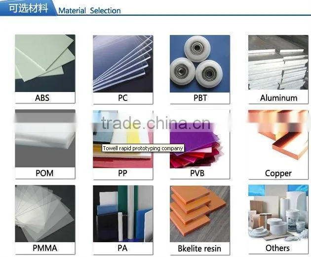 PVC Plastics Rapid Prototypes Manufacture in Shenzhen
