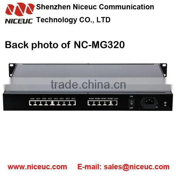 VoIP Gateway IAD with 16, 24, 32 ports fxs for SIP pbx