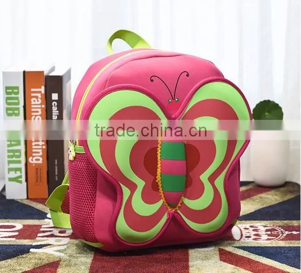wholesale 3D high-end neoprene student backpack school bag