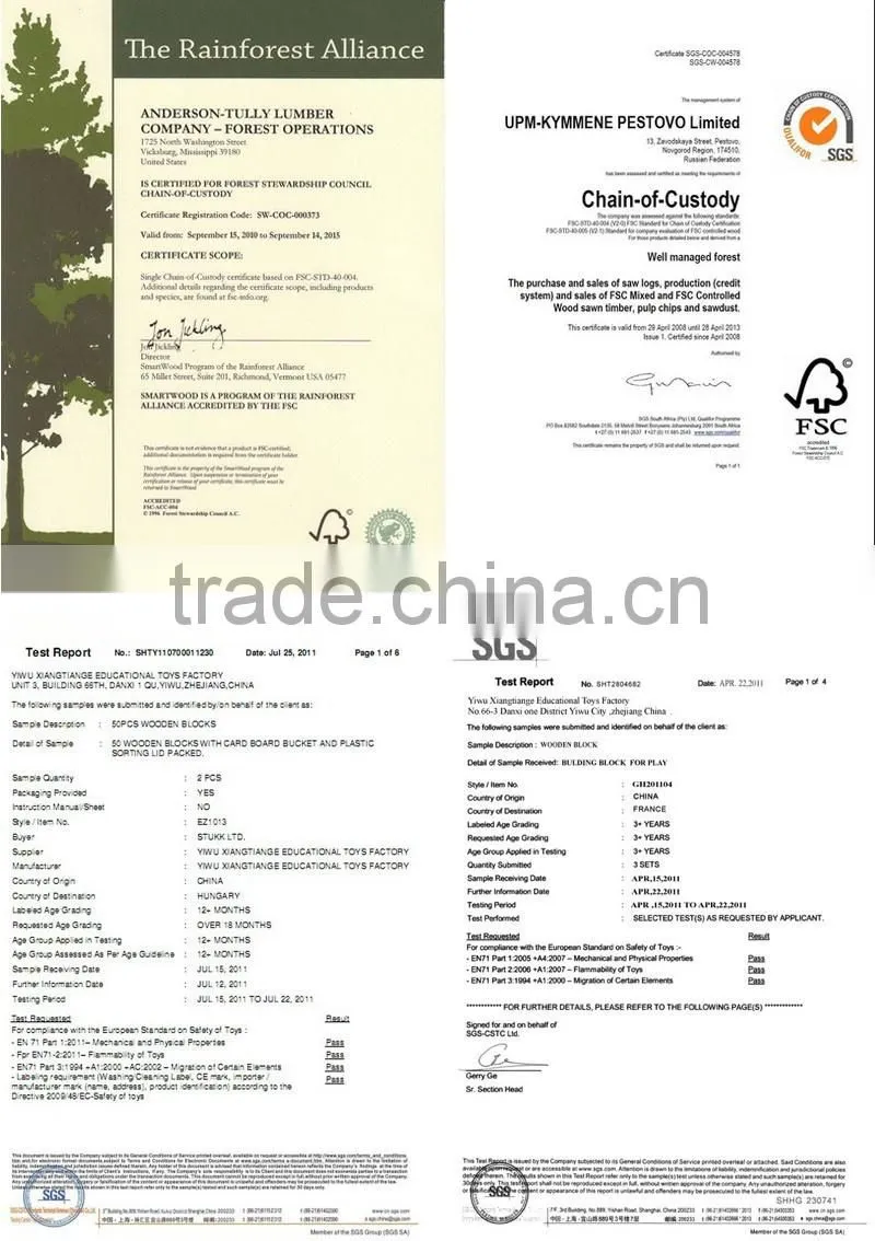 Continued Selling Stocks Item Kindergarten Play Toys Child's Creativity Biggins Educational Wooden Toy for Kids