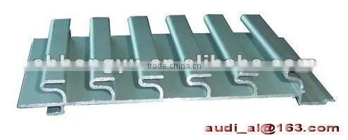 aluminum aluminio slatwall inserts