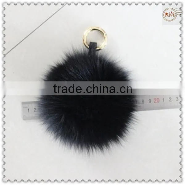 Fluffy Fox Fur Pompons in Factory Wholesale Price