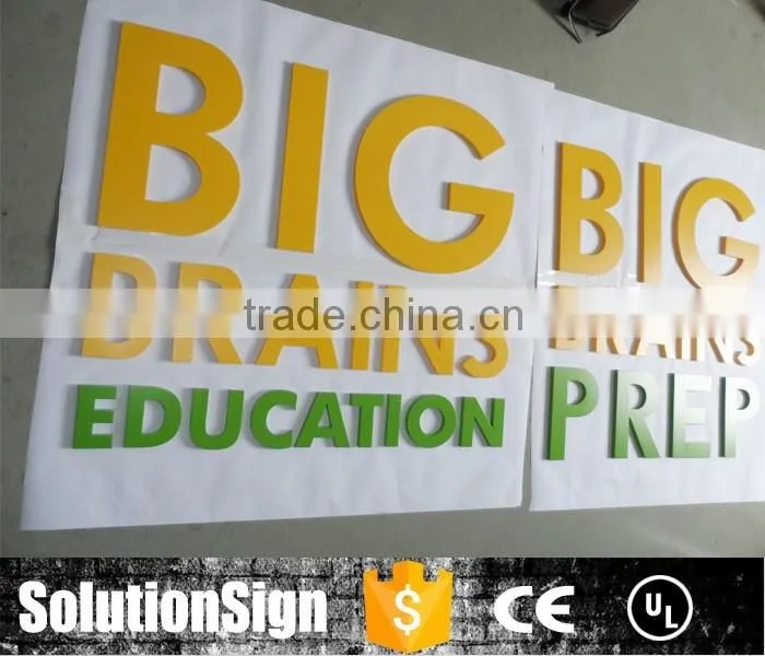 top quality acrylic Plexiglass sign letter