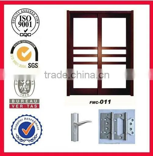 Environmental friendly,sound proof solid wooden double door
