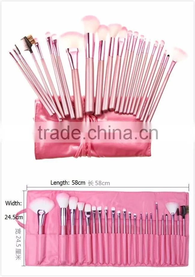Professional 22pcs Superior Soft Cosmetic Makeup Brush Set + Pouch Bag Case Makeup Sets