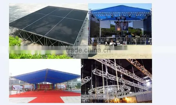Professional dance stage for events staging