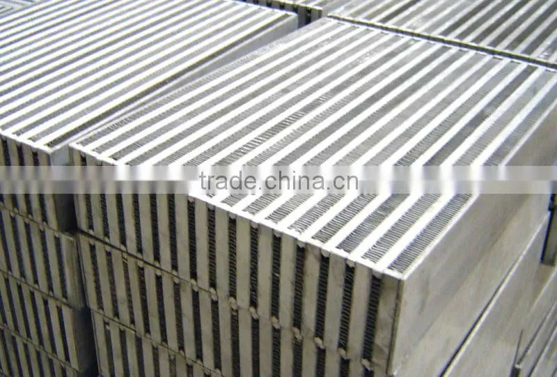 aluminum plate bar intercooler core