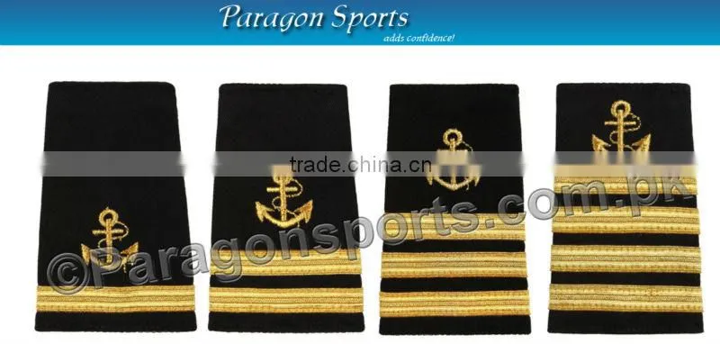 Pilot Epaulettes Aircraft Engineers Epaulettes Gold Maroon Bars