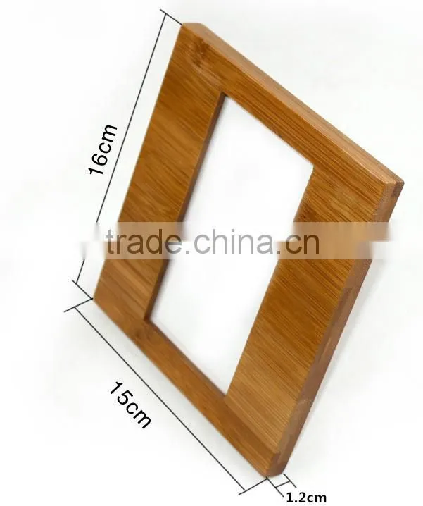 Elegant Cheap Thicken Bamboo Photo Frame