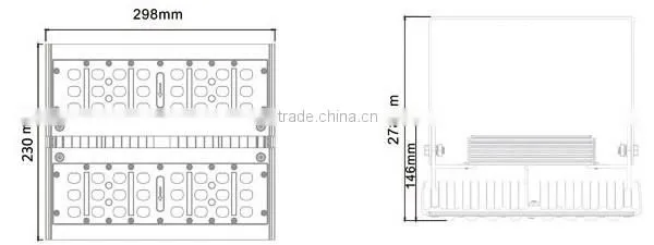 High quality 60w IP65 High light efficiency,MW Driver LED tunnel light,projector, floodlight,module