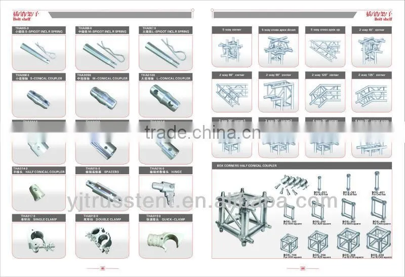 14x10m Aluminum Roof Truss with Stage System