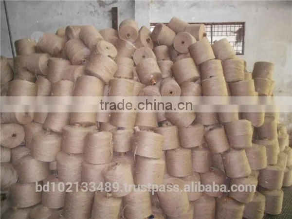 Bangladesh High Quality Jute Yarn, SGS Inspection Accepted