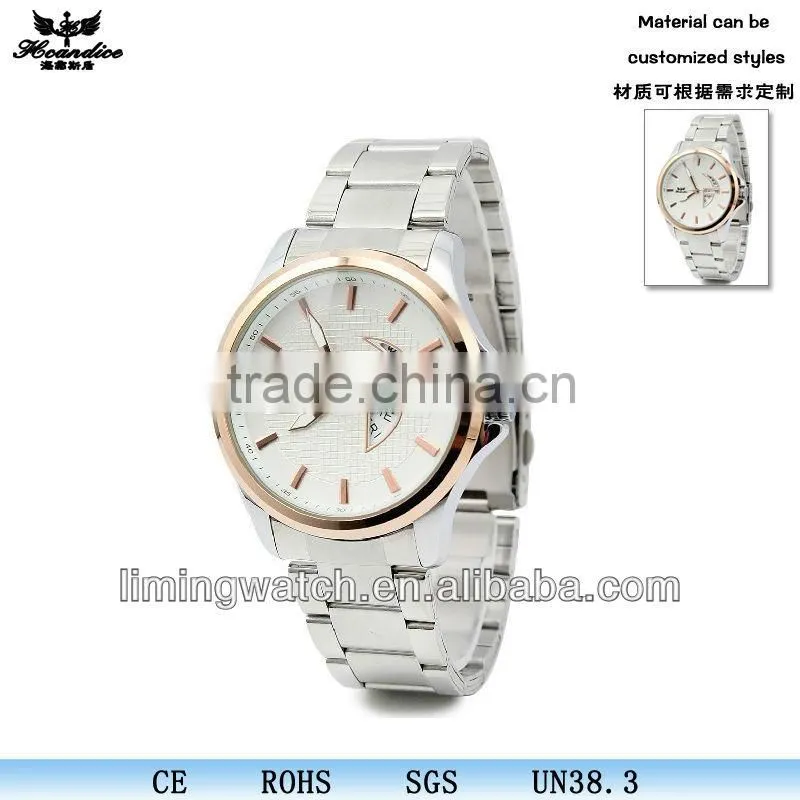 SP-1212 auto date chronograph q&q quartz watches of men