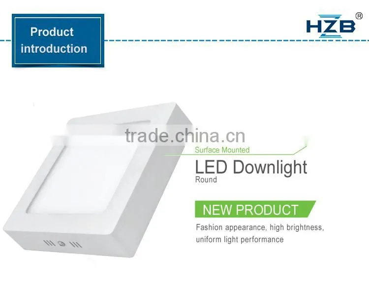 China Made Surface Mount Square Led Ceiling Light Fixture Home Use