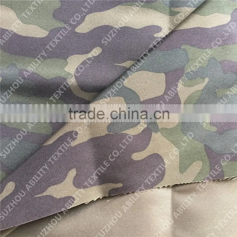 320D polyester taslon camouflage fabric