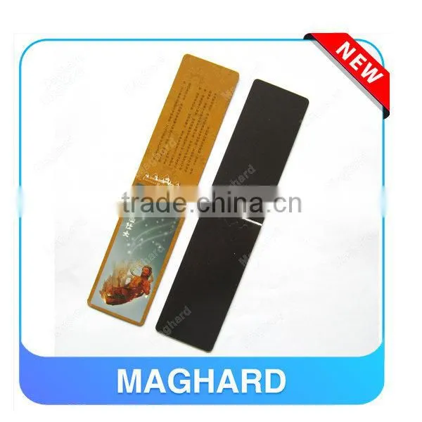 2015 hot sell Promotional gift items custom foldable Magnetic Pagemarkers/bookmark