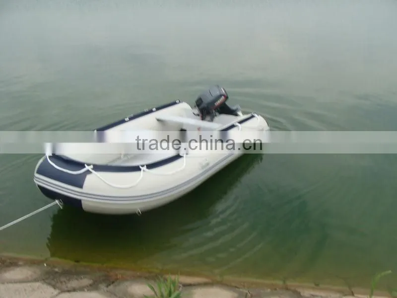 CE approved 3.6 meter aluminum floor inflatable BOAT