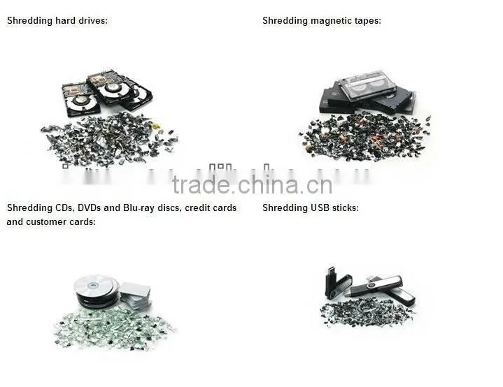 Waste Electronics Shaft Shredder for cellphone/TV/notebook Crushing