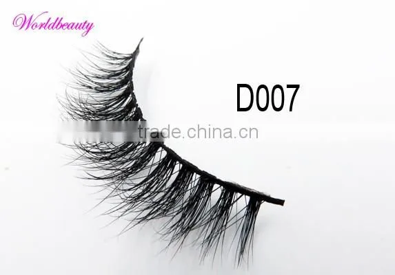 real mink strip eyelash 3D styles mink fur eye lashes