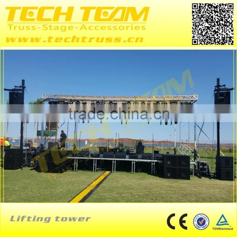 24m Heavy Duty Stage Truss 670 * 530MM For Large Concert