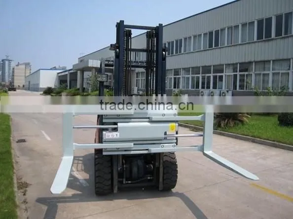 forklift attachment side shifting fork clamp