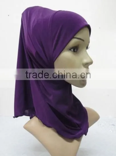 H311 plain small girl hijab,muslim scarf, can order all white
