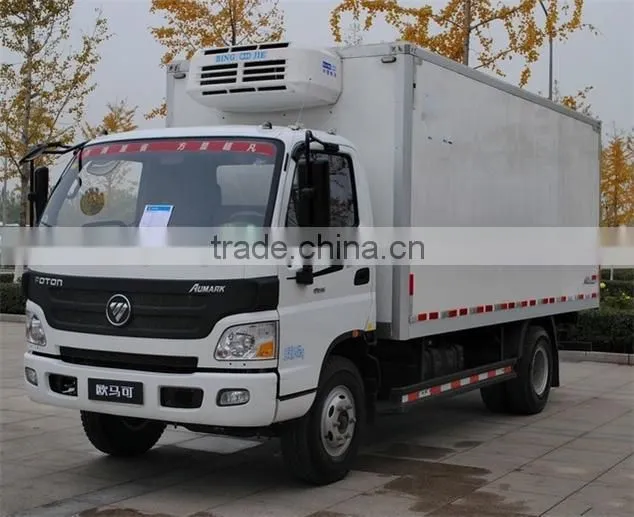GOOD FOTON small refrigerated trucks for sale ,refrigeration truck