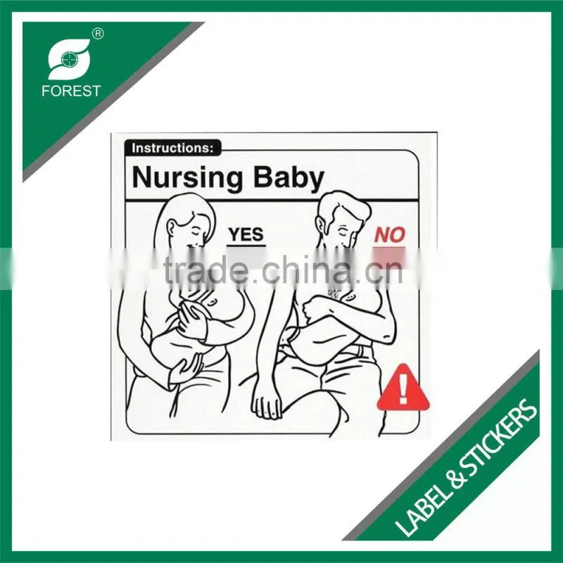 OEM FACTORY CUSTOM MADE PAPER MATERIAL UNCOATED STICKERS FULL COLORS PRINTED WARNING LABELS WHOLESALE