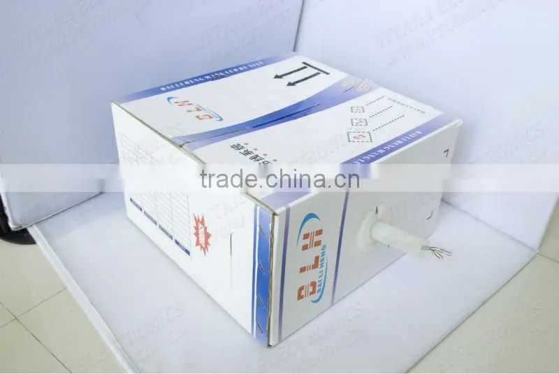 Flat UTP 6FT Cat5e Lan Cable with FCC Compliance