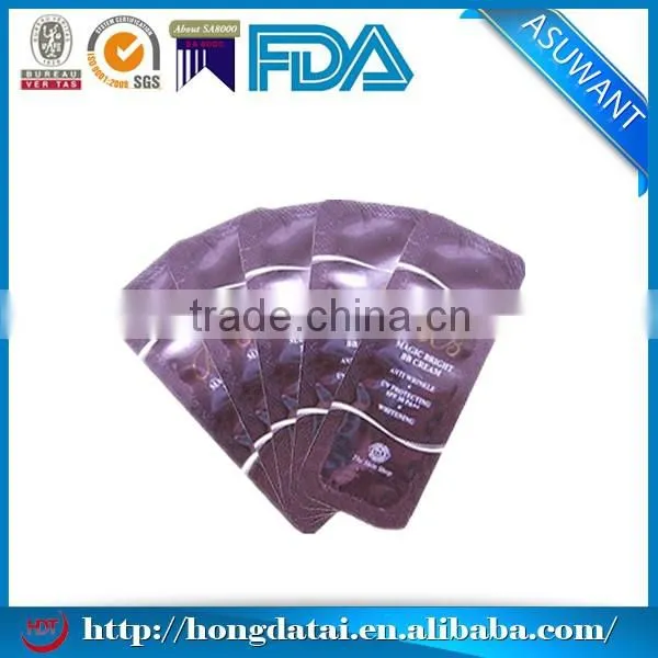 50g Aluminium Foil Cosmetic Sample Bag/Shampoo Packing Sachet