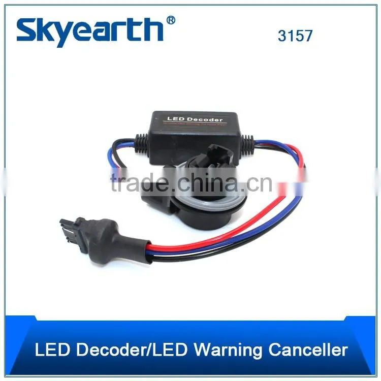 car LED error canceller LED xenon light warning canceller for 3157