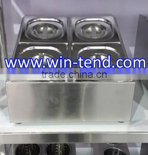 Stainless Steel 6-Condiment Holder