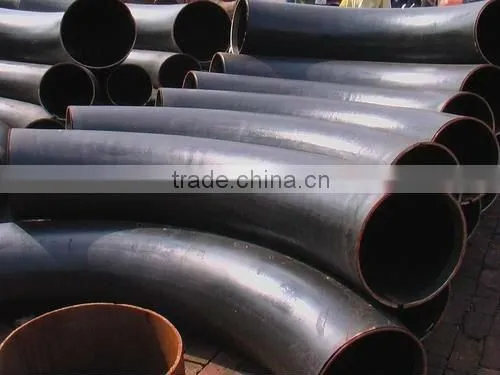 ASME A234WPB/WPC carbon steel pipe fitting bend r=5d