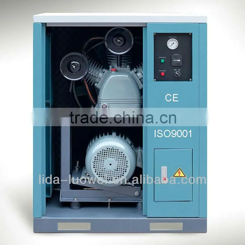 silence air compressor with cabinet 10HP quiet air compressor