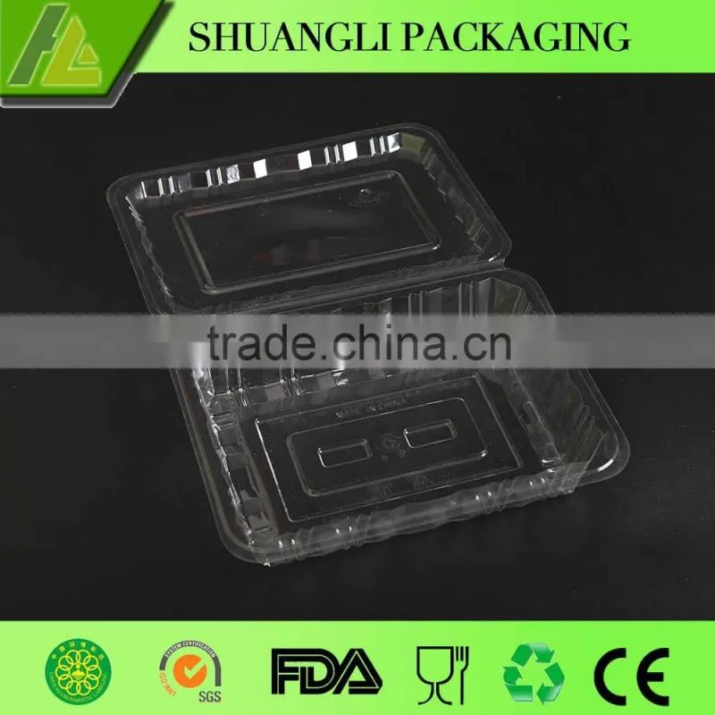Professional customized plastic clear transparent clamshell packaging