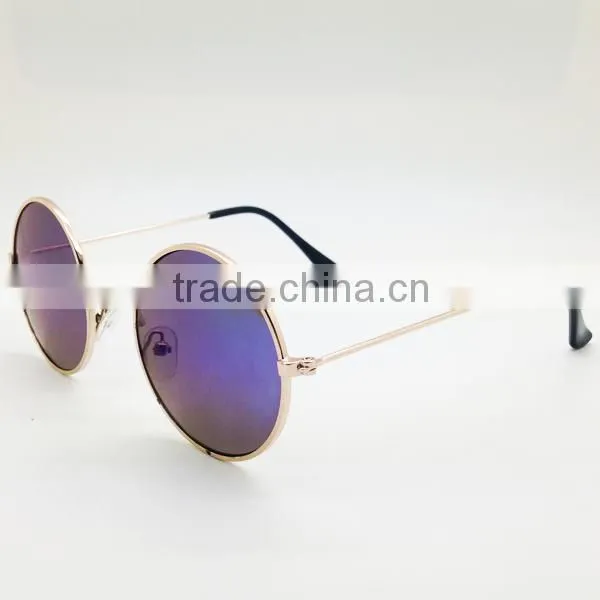 Top end vintage steampunk sunglasses mirror lens polarized eyewear men/women metal sunglasses