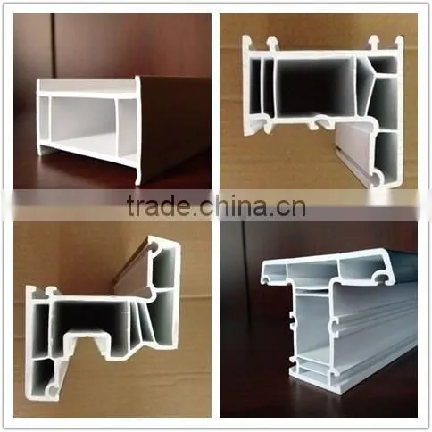 sliding conch upvc profile
