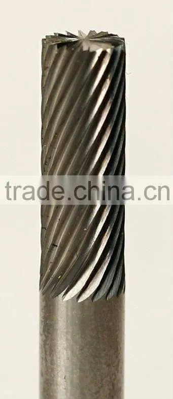 Soild spiral downcut router bits