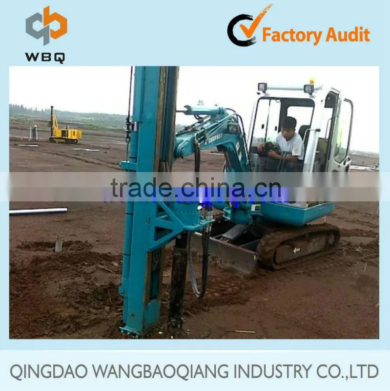 (factory)Spiral Piling Machine for Ground Screw