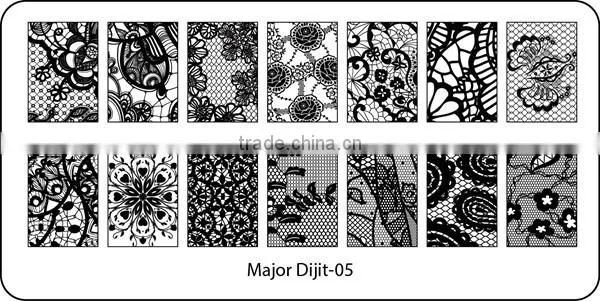 Amazing nail art stamp plate design,high quality custom nail art stamping plates