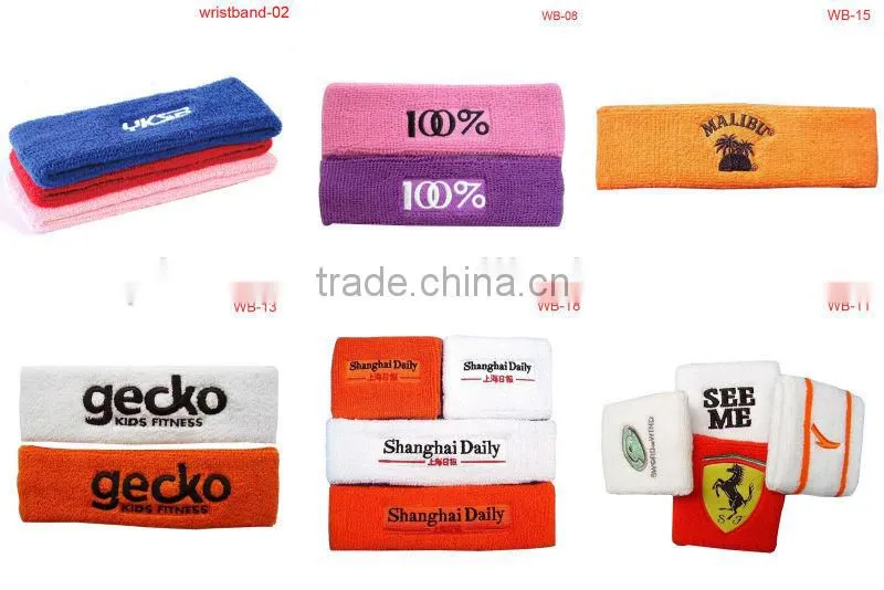 custom sweat wristbands fitness