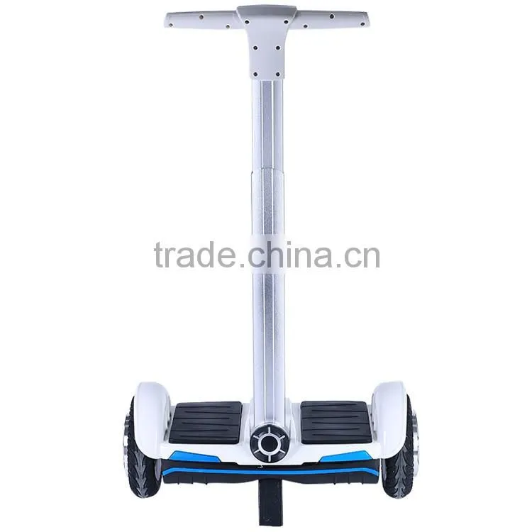 2 wheel electric standing scooter Handle bar Hoverboard samsung battery hands free balance scooter