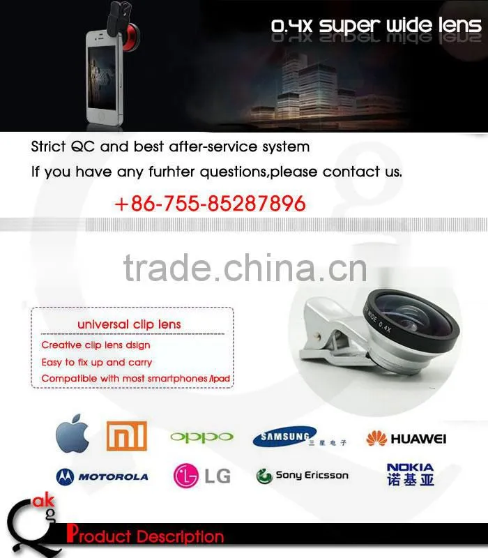 wide angle fresnel lens Commonly Used 0.4X Super Wide Angle Lens For Cell Phones