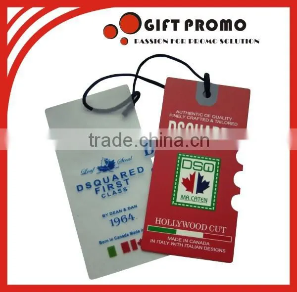 Printed Clothing Swing Garment Tag