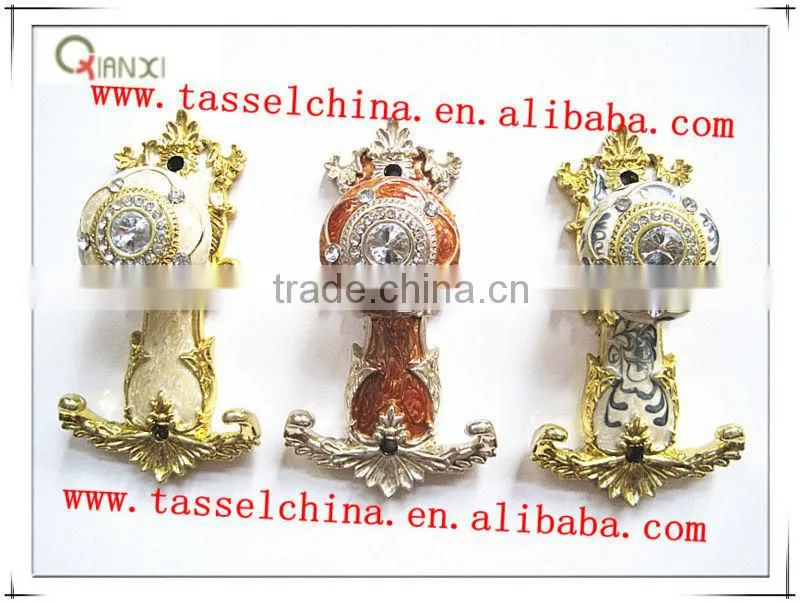 Honorable plastic curtain wall hook, curtain clip tieback holder, curtain accessory