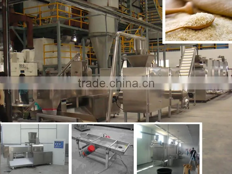 Wholesale Automatic Industrial Extruded Rice Processing Line