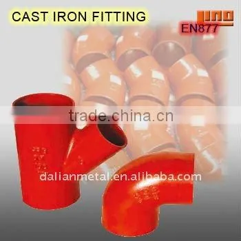 cast iron fitting grooved and threaded